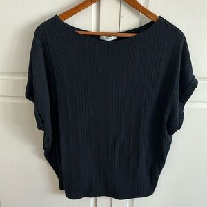 Black Blouse Tee